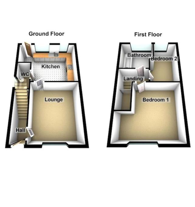 Cheerful 2-Bedroom Home With Off Street Parking 블랙풀 외부 사진